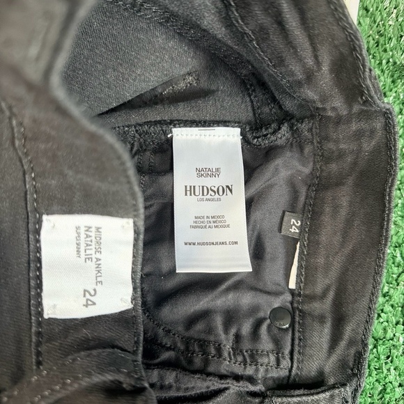 NWT Hudson Midrise Ankle Natalie Super Skinny WRIC Womens Jeans Size 24 - Picture 4 of 5